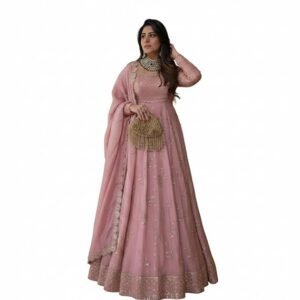 Anarkali Straight Suit