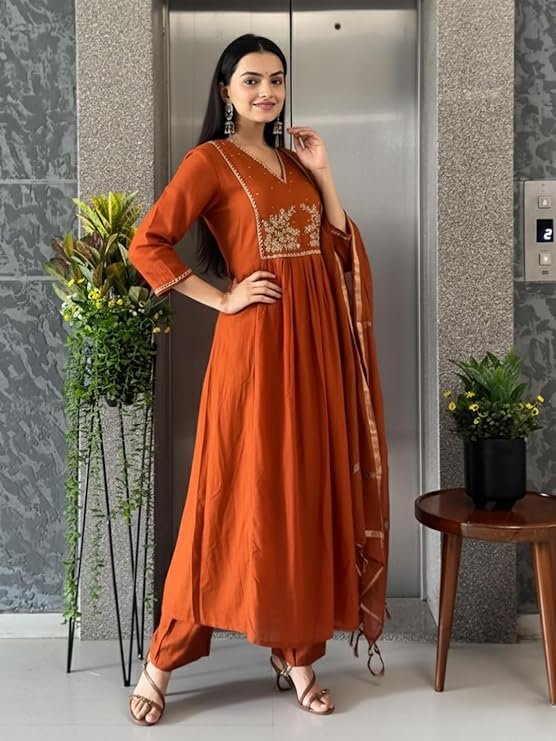 Anarkali Kurta Set